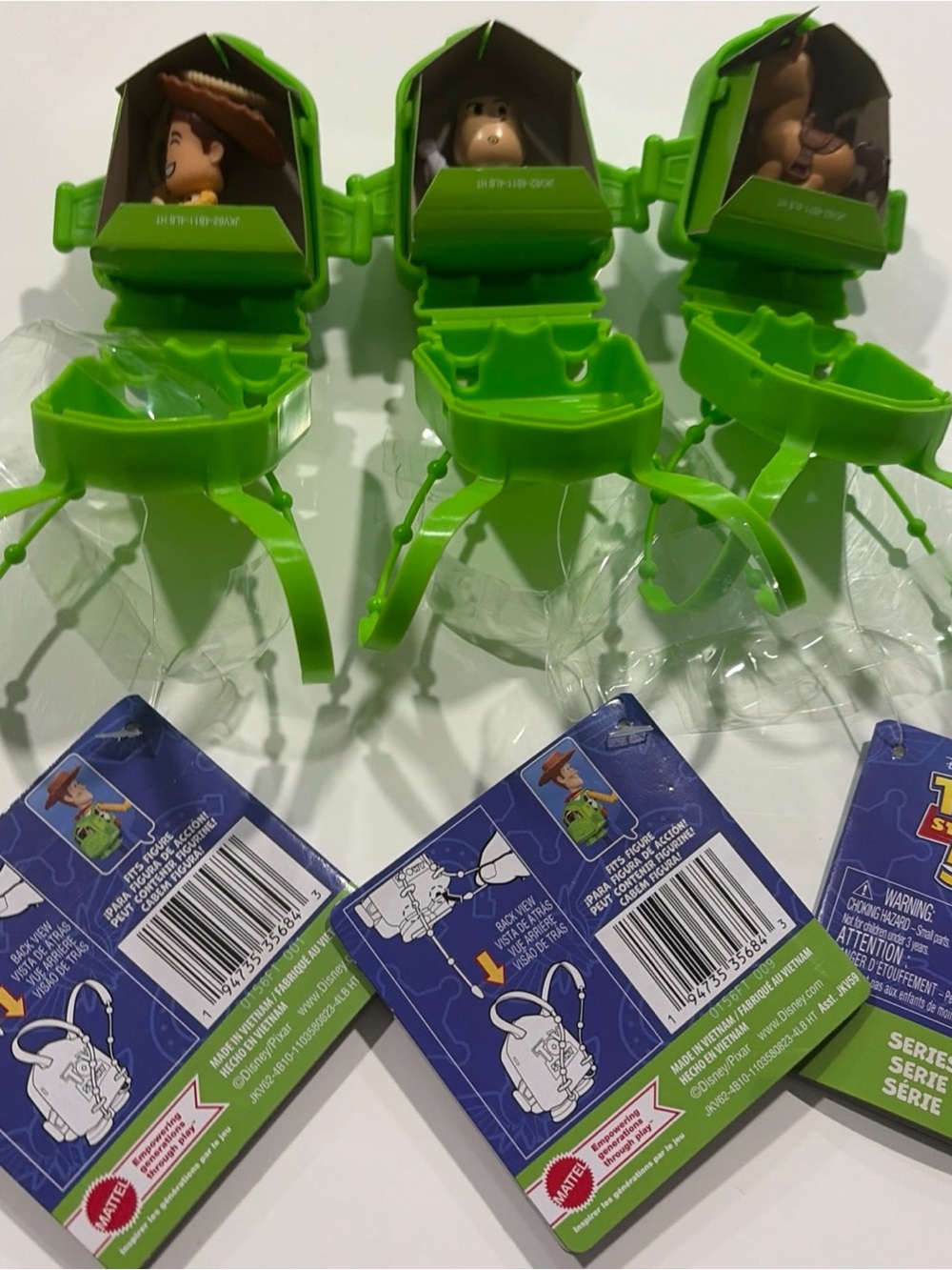 Disney Toy Story 5 Small Stars Series 2 RARE BUZZ WOODY BULLSEYE
